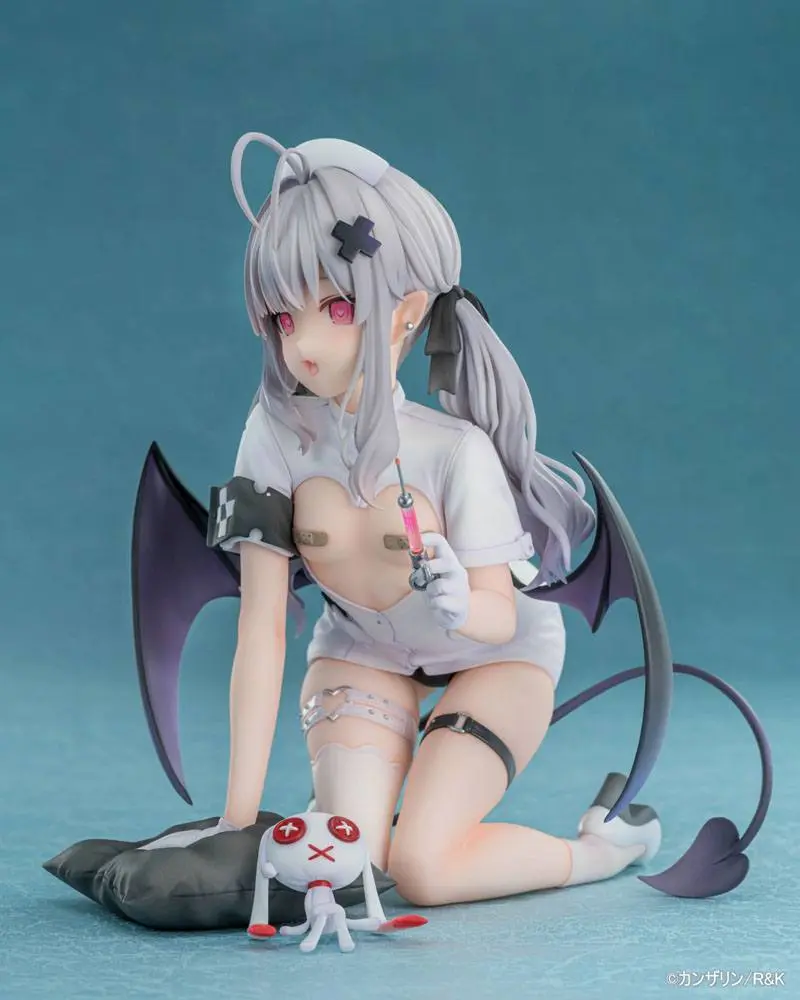Original Character PVC Statue 1/7 Shinomiya Kanna Nurse ver. Illustration by Kanzarin 14 cm product photo