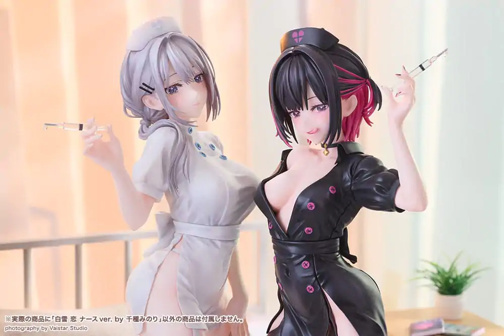 Original Character PVC Statue 1/7 Shirayuki Ren Nurse Ver. Illustration by Minori Chigusa 17 cm product photo