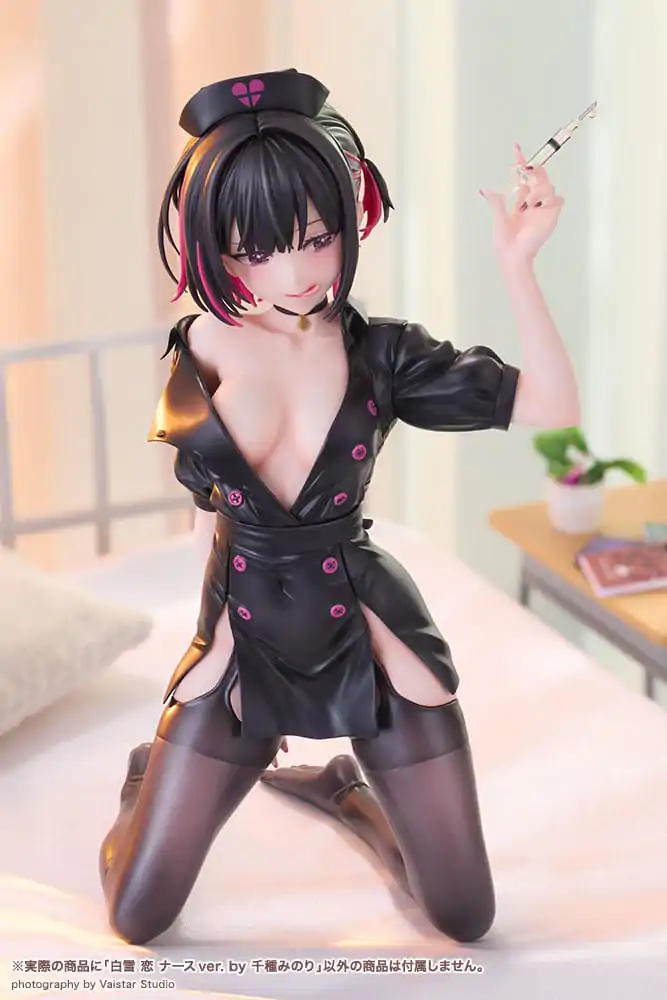 Original Character PVC Statue 1/7 Shirayuki Ren Nurse Ver. Illustration by Minori Chigusa 17 cm product photo
