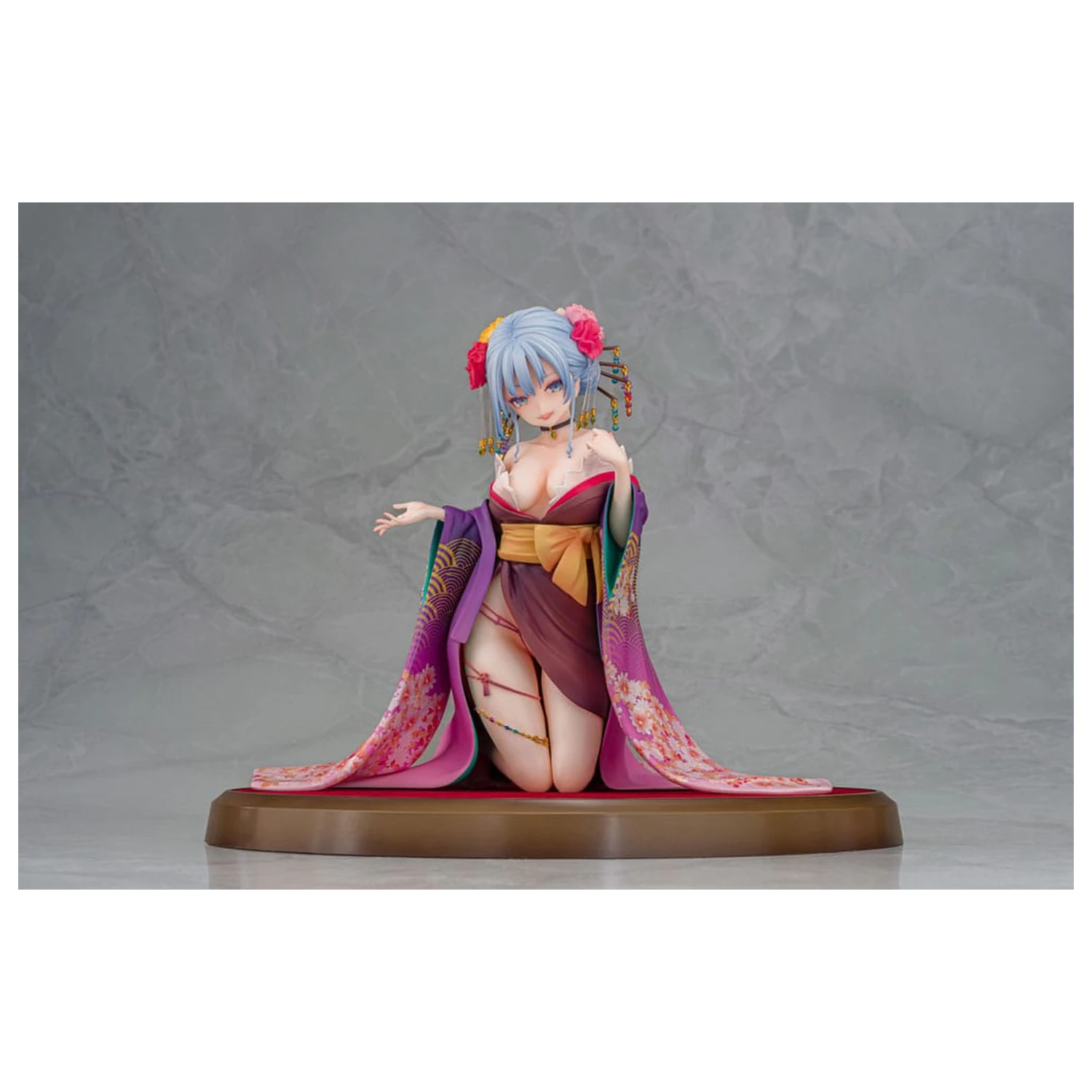 Original Character Statue 1/7 Shujuu Ecstasy Shion Oiran Ver. 15 cm product photo