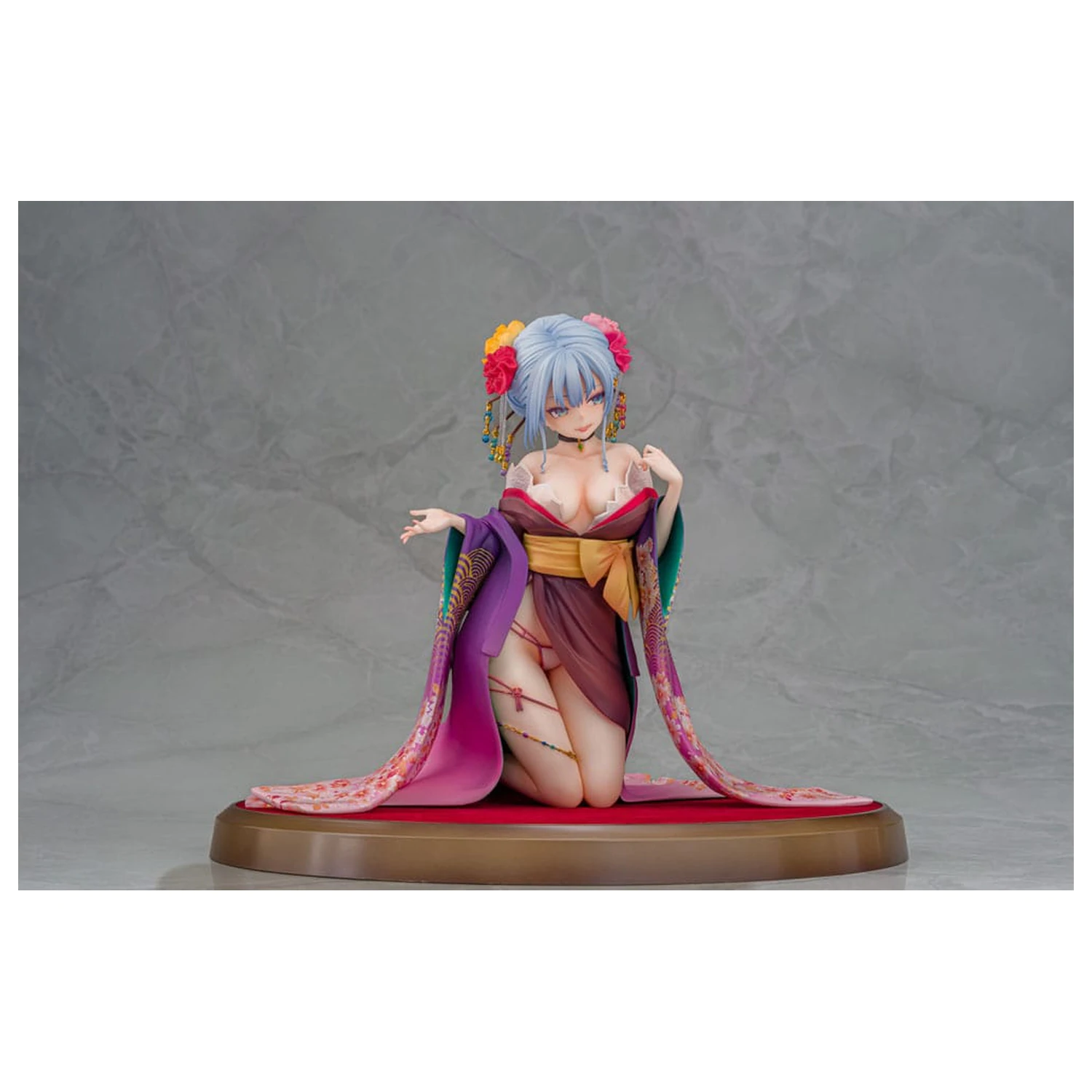 Original Character Statue 1/7 Shujuu Ecstasy Shion Oiran Ver. 15 cm product photo