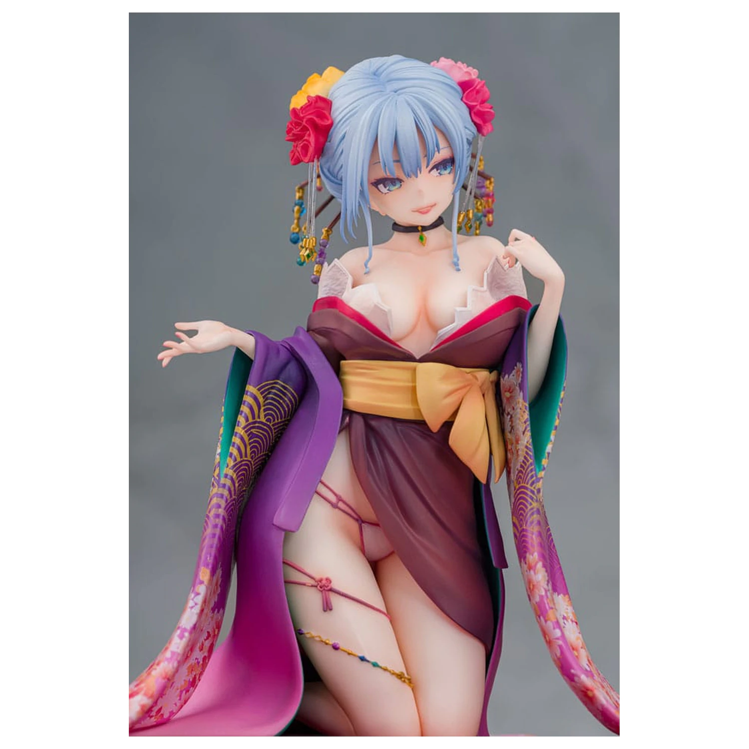 Original Character Statue 1/7 Shujuu Ecstasy Shion Oiran Ver. 15 cm product photo