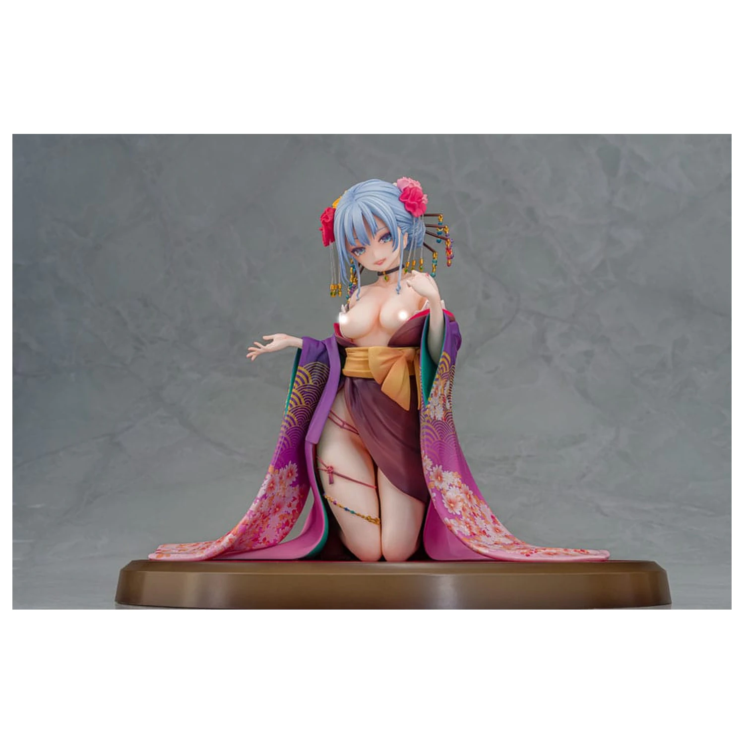 Original Character Statue 1/7 Shujuu Ecstasy Shion Oiran Ver. 15 cm product photo