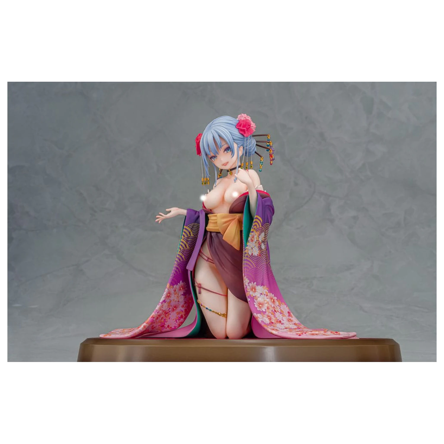 Original Character Statue 1/7 Shujuu Ecstasy Shion Oiran Ver. 15 cm product photo