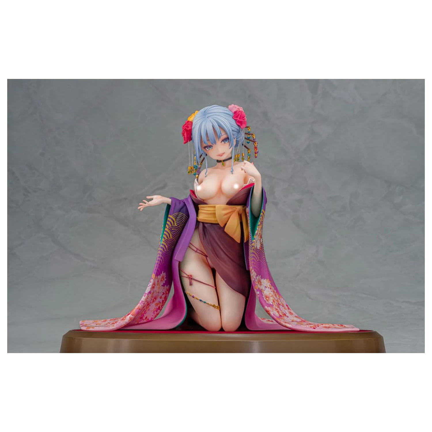 Original Character Statue 1/7 Shujuu Ecstasy Shion Oiran Ver. 15 cm product photo