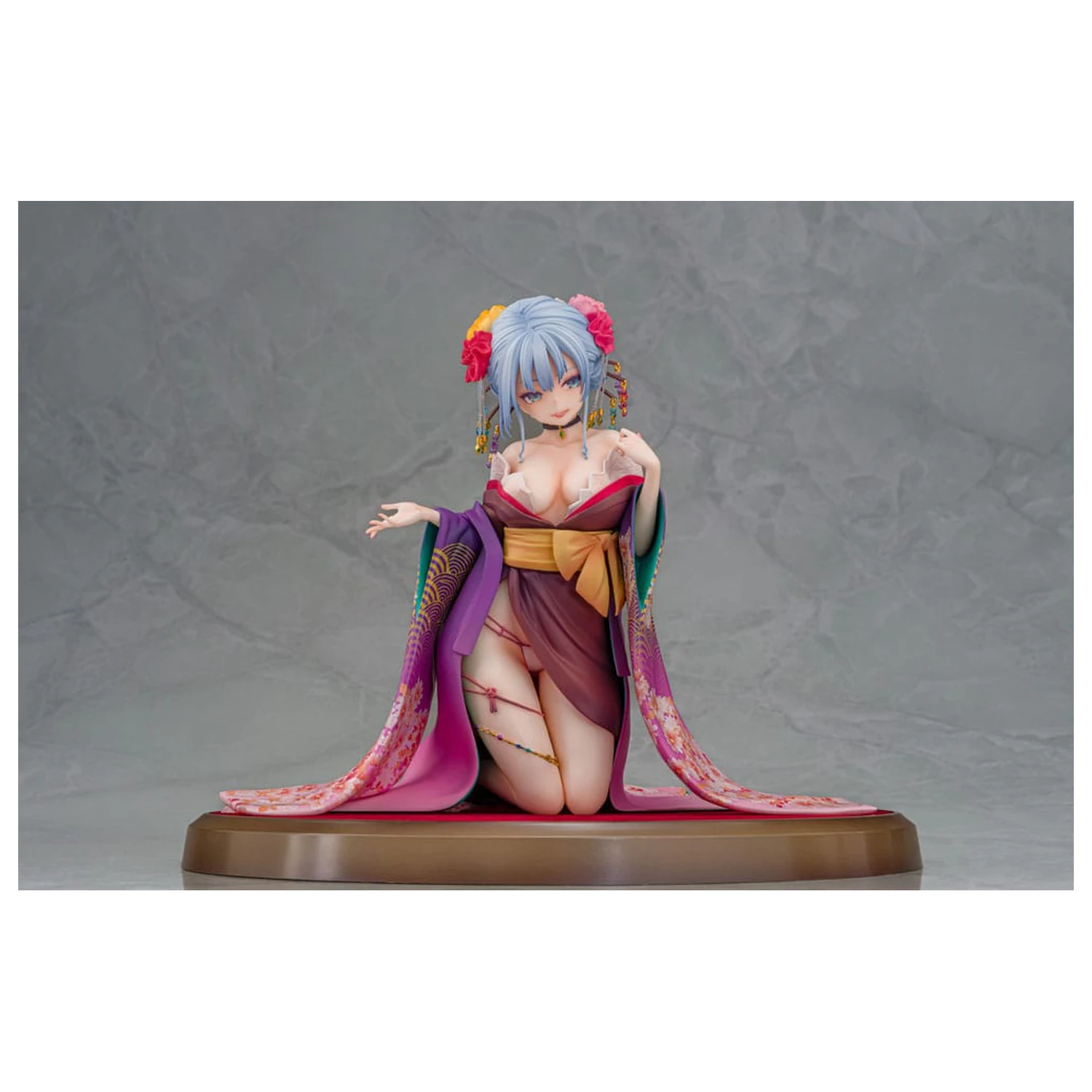 Original Character Statue 1/7 Shujuu Ecstasy Shion Oiran Ver. (Wholesome Ver.) 15 cm product photo