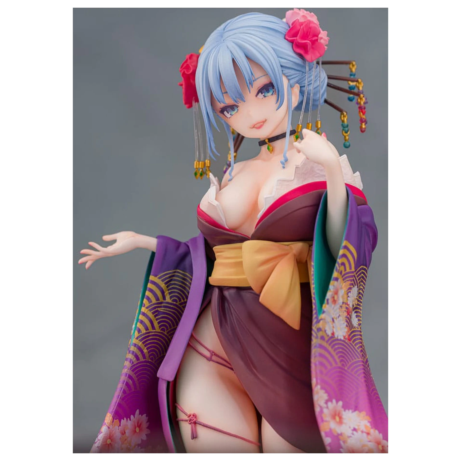 Original Character Statue 1/7 Shujuu Ecstasy Shion Oiran Ver. (Wholesome Ver.) 15 cm product photo