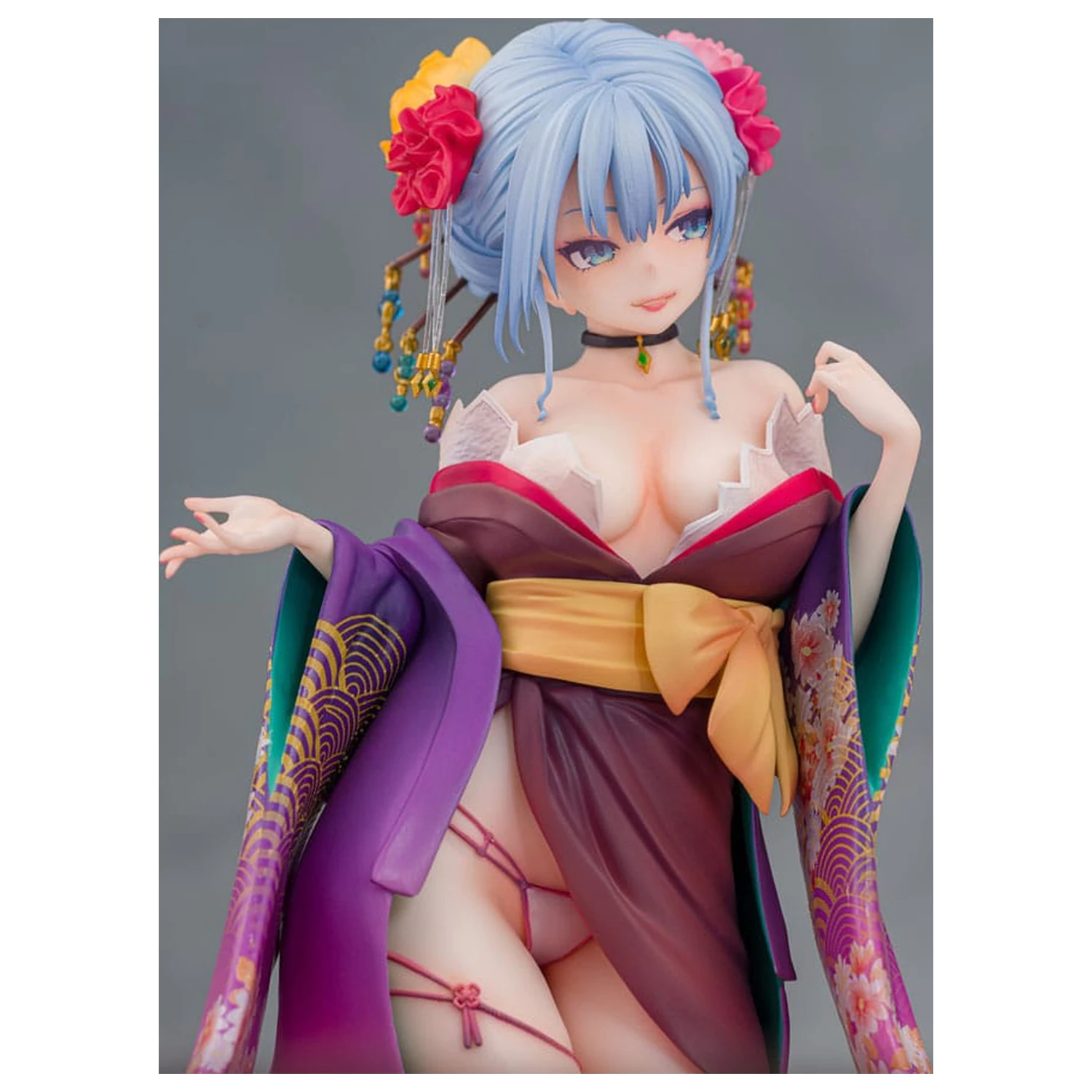 Original Character Statue 1/7 Shujuu Ecstasy Shion Oiran Ver. (Wholesome Ver.) 15 cm product photo