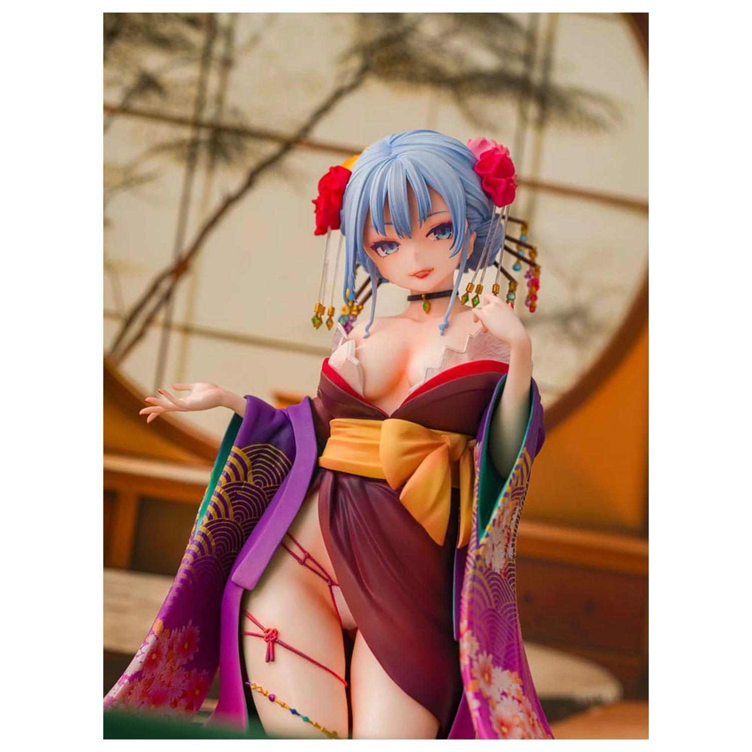 Original Character Statue 1/7 Shujuu Ecstasy Shion Oiran Ver. (Wholesome Ver.) 15 cm product photo