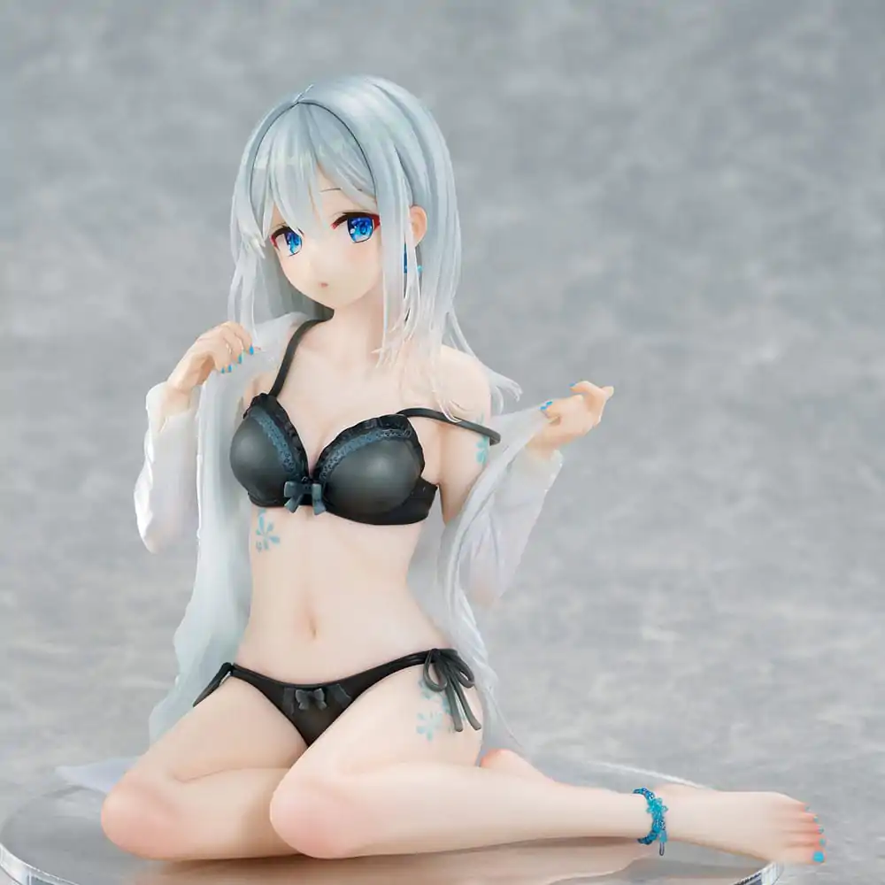 Original Character PVC Statue 1/7 Silver-Haired Girl Sky Blue Morning Special Outfit Ver. by Fuumi Illustration 16 cm termékfotó