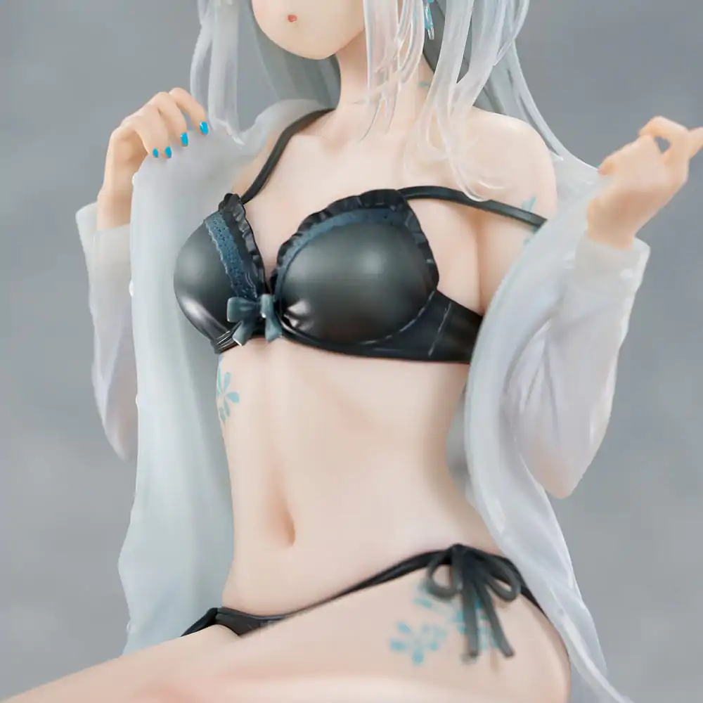 Original Character PVC Statue 1/7 Silver-Haired Girl Sky Blue Morning Special Outfit Ver. by Fuumi Illustration 16 cm termékfotó