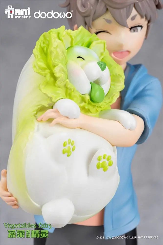 Original Character Statue 1/7 Vegetable Fairies Sai and Cabbage Dog 25 cm termékfotó