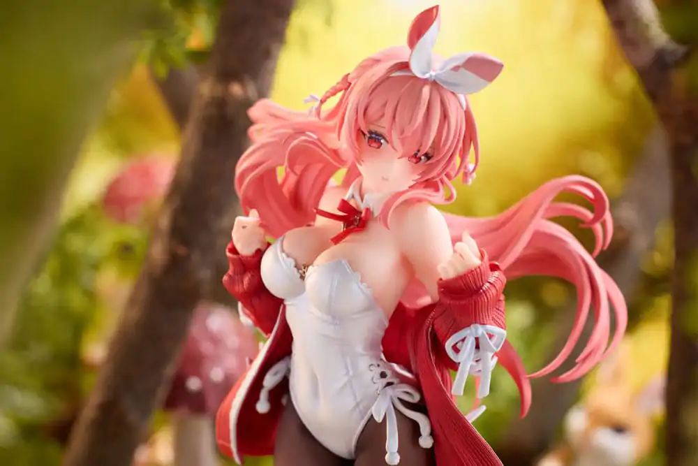 Original Character PVC 1/7 White Rabbit Illustrated by Rosuuri Deluxe Version 24 cm termékfotó