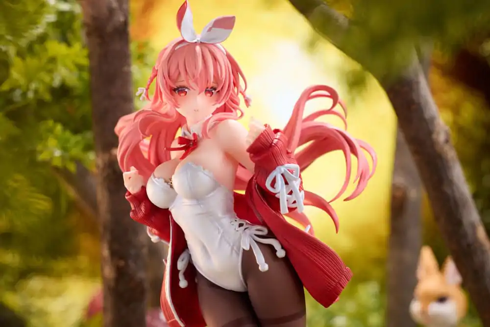 Original Character PVC 1/7 White Rabbit Illustrated by Rosuuri Deluxe Version 24 cm termékfotó