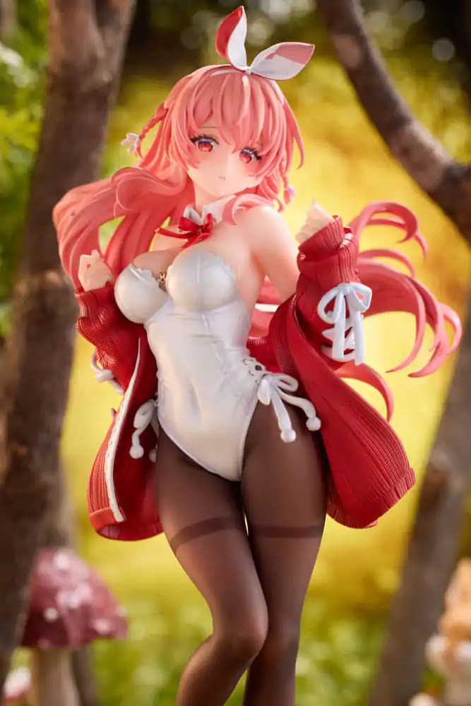 Original Character PVC 1/7 White Rabbit Illustrated by Rosuuri Deluxe Version 24 cm termékfotó