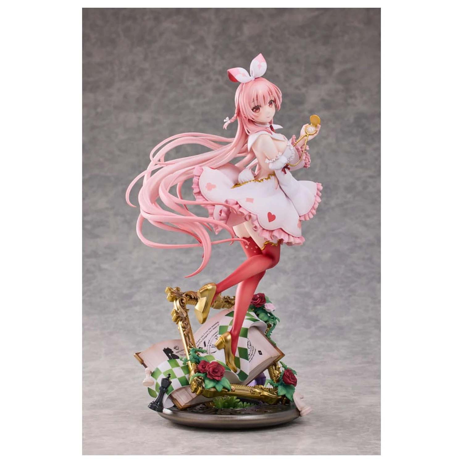 Original Character PVC Statue 1/7 White Rabbit Rosu Wonderland Ver. Illustrated by Rosuuri Deluxe Edition 29 cm product photo