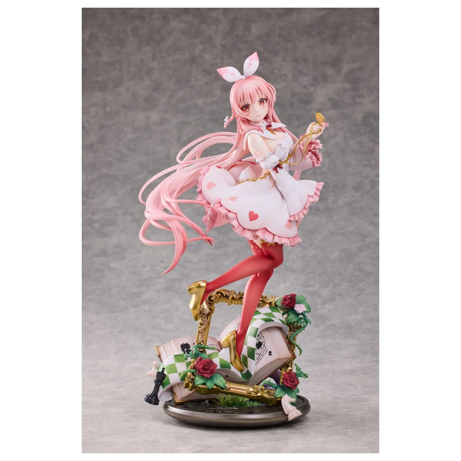 Original Character PVC Statue 1/7 White Rabbit Rosu Wonderland Ver. Illustrated by Rosuuri Deluxe Edition 29 cm product photo