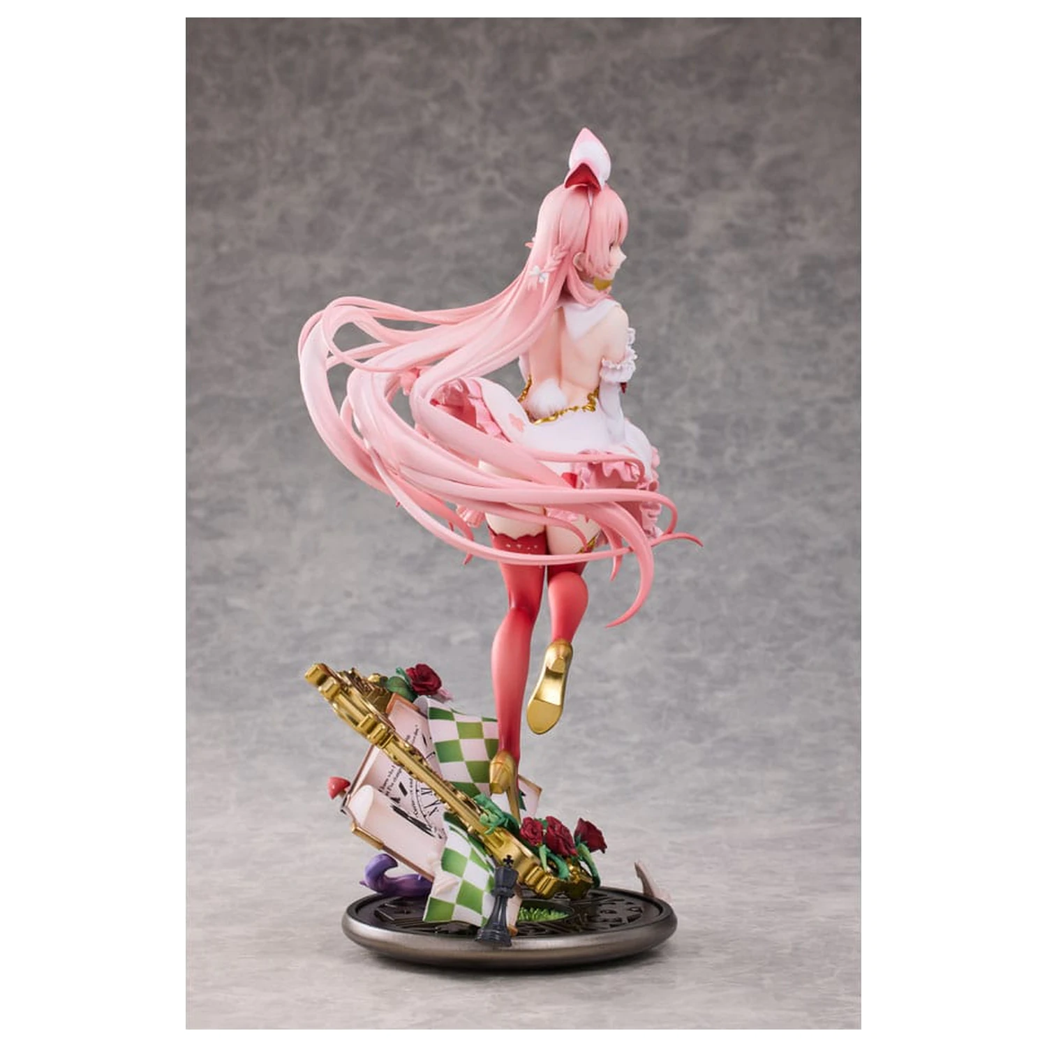 Original Character PVC Statue 1/7 White Rabbit Rosu Wonderland Ver. Illustrated by Rosuuri Deluxe Edition 29 cm product photo