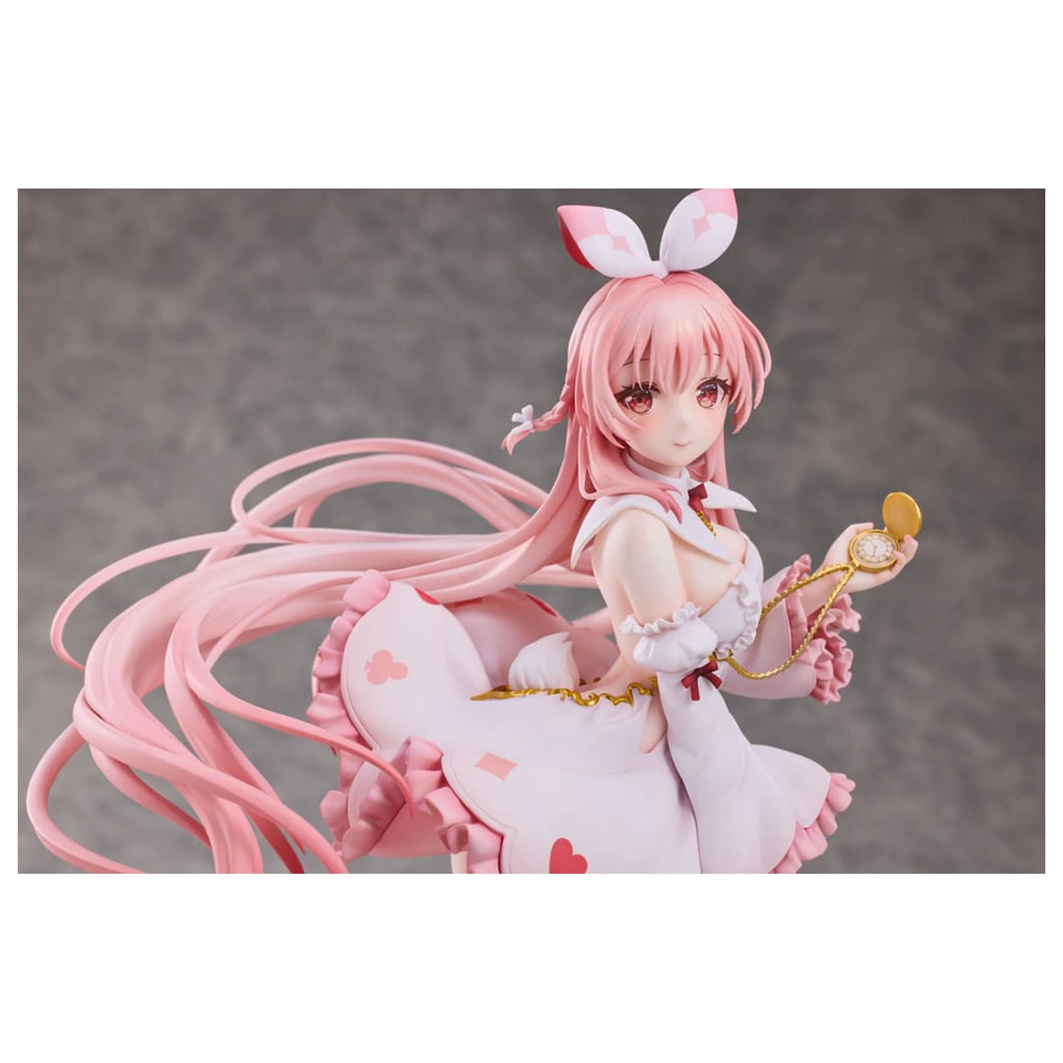 Original Character PVC Statue 1/7 White Rabbit Rosu Wonderland Ver. Illustrated by Rosuuri 29 cm product photo