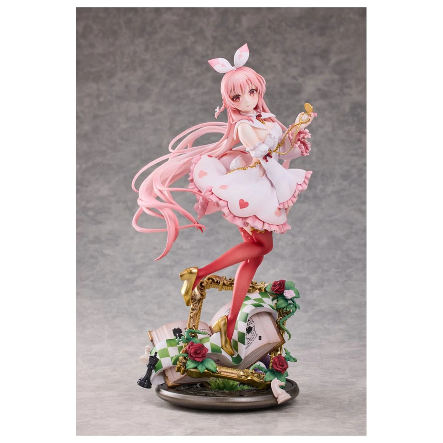 Original Character PVC Statue 1/7 White Rabbit Rosu Wonderland Ver. Illustrated by Rosuuri 29 cm product photo
