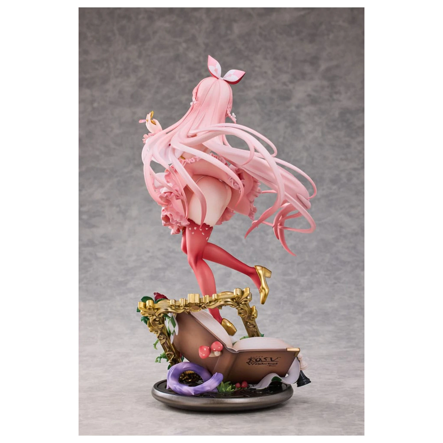 Original Character PVC Statue 1/7 White Rabbit Rosu Wonderland Ver. Illustrated by Rosuuri 29 cm product photo