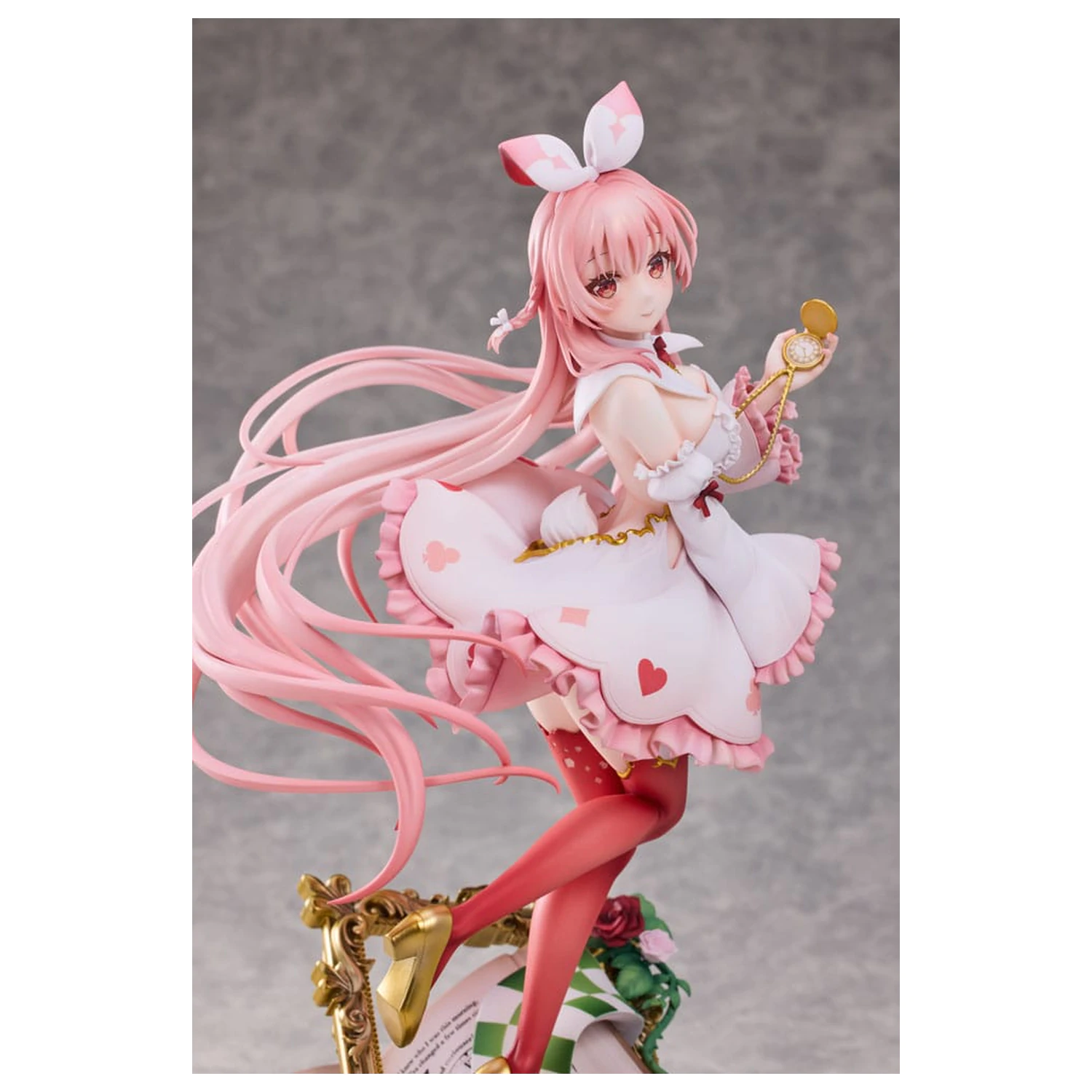 Original Character PVC Statue 1/7 White Rabbit Rosu Wonderland Ver. Illustrated by Rosuuri 29 cm product photo