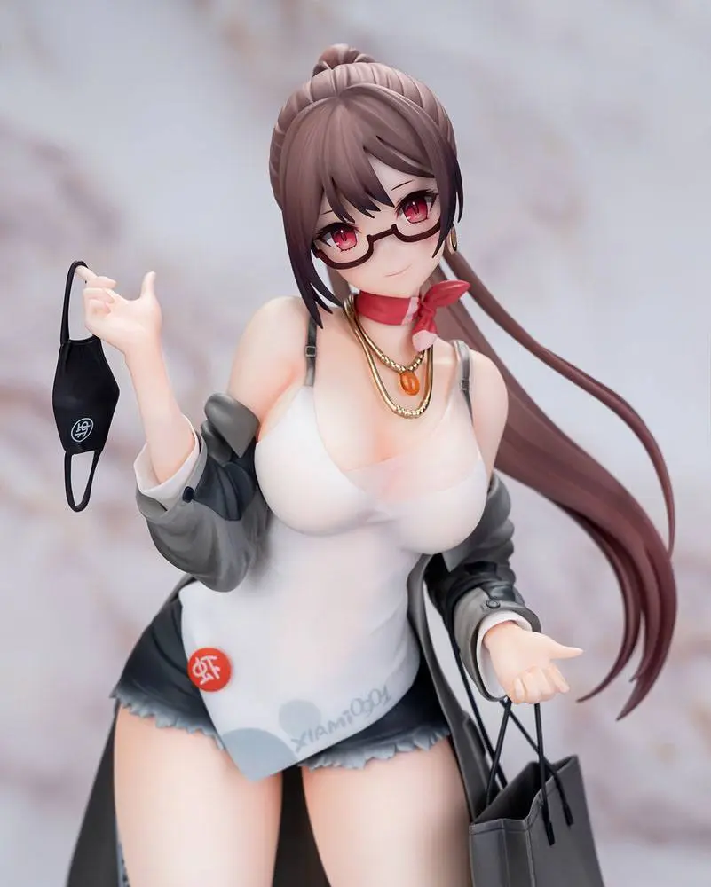 Original Character PVC Statue 1/7 Xiami 4th Anniversary At First Sight Grey Ver. 25 cm product photo