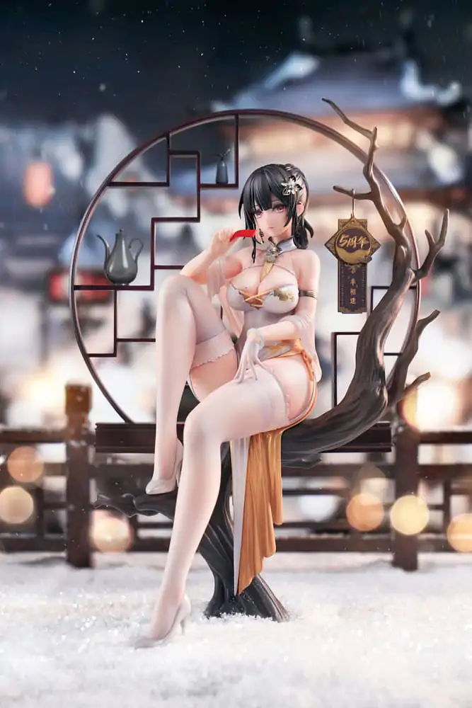 Original Character PVC Statue 1/7 Xiami China Dress Step On Snow Ver. 26 cm termékfotó