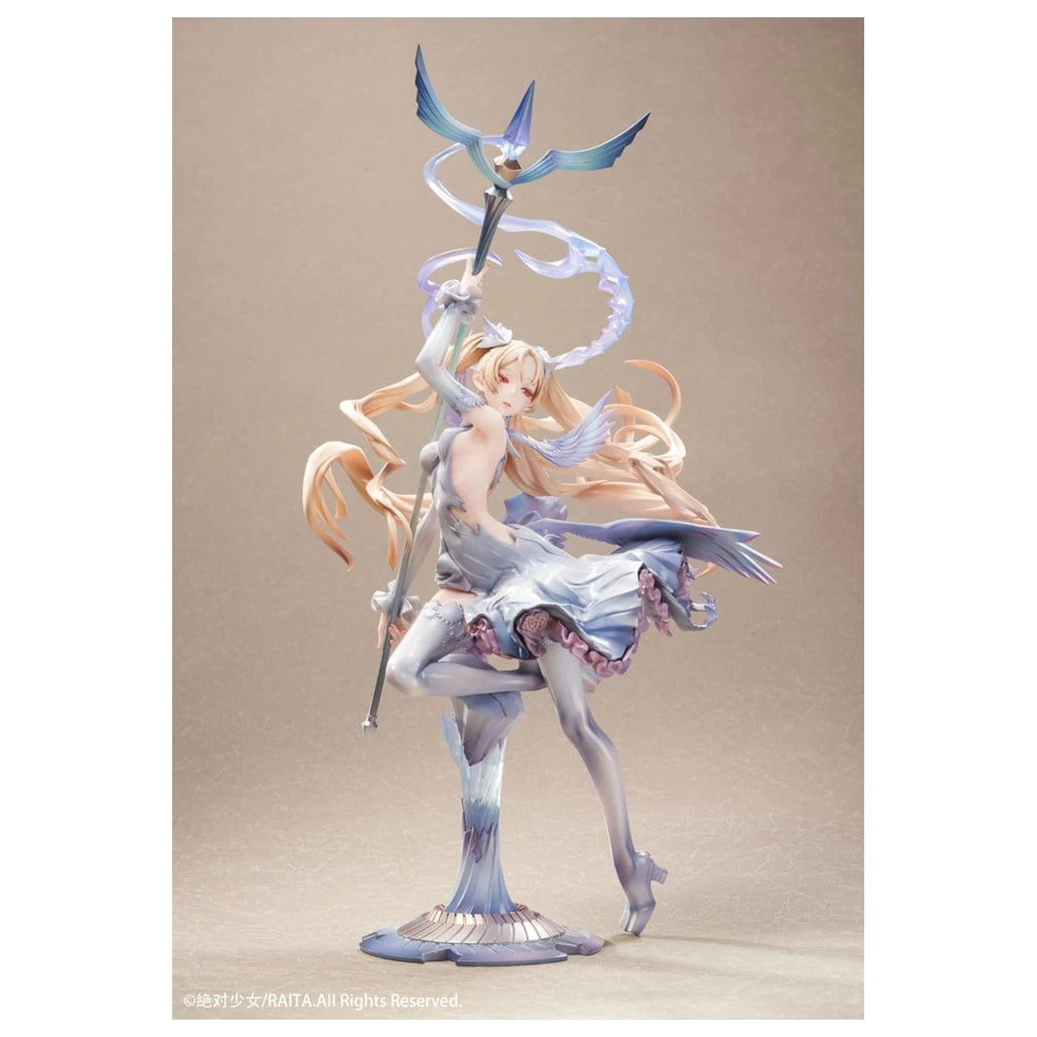 Original Character PVC Statue 1/7 Zettai Junpaku Mahou Shoujo Kotone Sasaki 31 cm    product photo