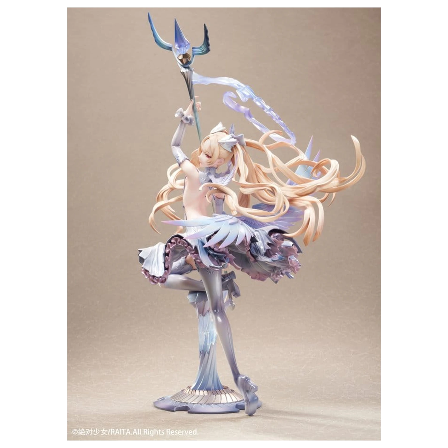 Original Character PVC Statue 1/7 Zettai Junpaku Mahou Shoujo Kotone Sasaki 31 cm    product photo