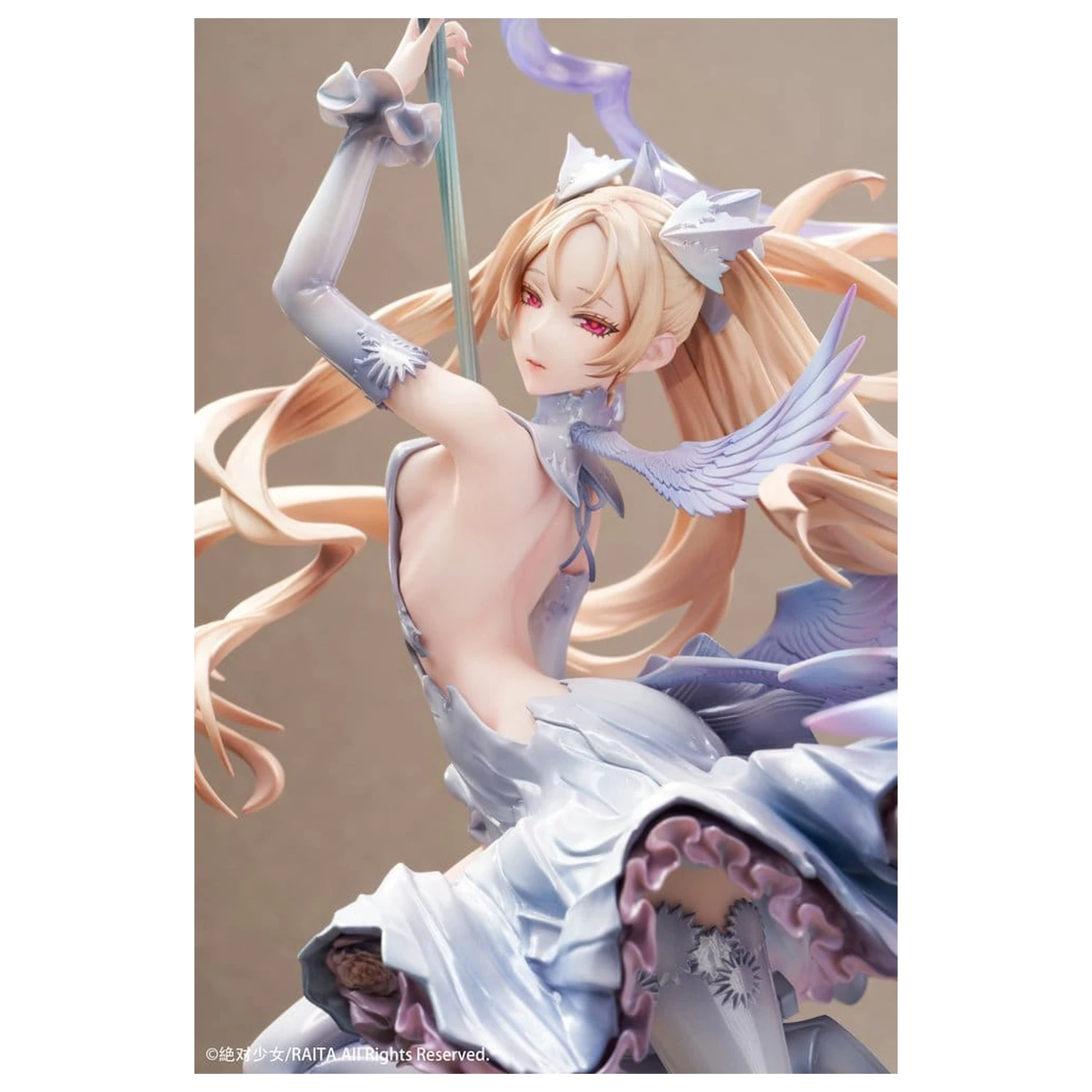 Original Character PVC Statue 1/7 Zettai Junpaku Mahou Shoujo Kotone Sasaki 31 cm    product photo