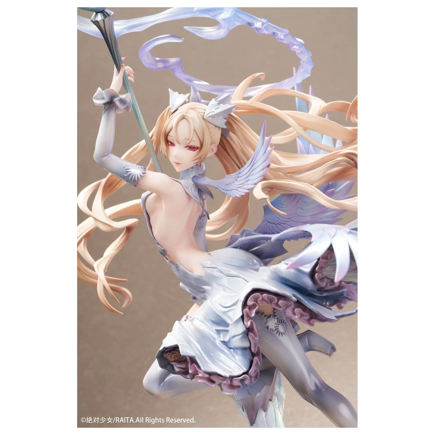 Original Character PVC Statue 1/7 Zettai Junpaku Mahou Shoujo Kotone Sasaki 31 cm    product photo