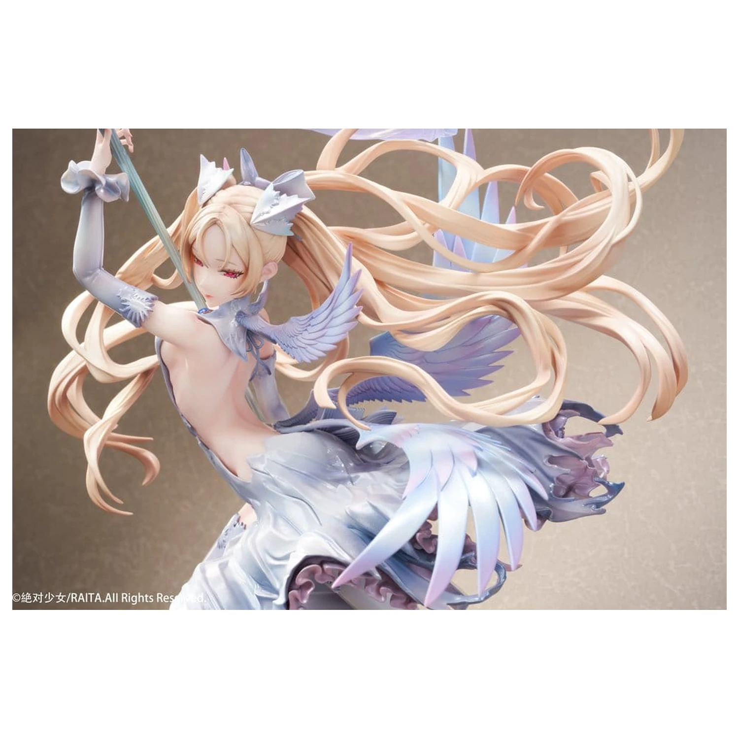 Original Character PVC Statue 1/7 Zettai Junpaku Mahou Shoujo Kotone Sasaki 31 cm    product photo