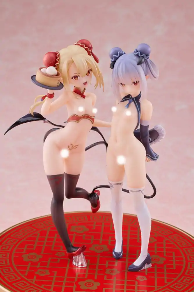 Original Character PVC Statues 1/8 Tamano Kedama Tiffany & Chloe 16 cm termékfotó