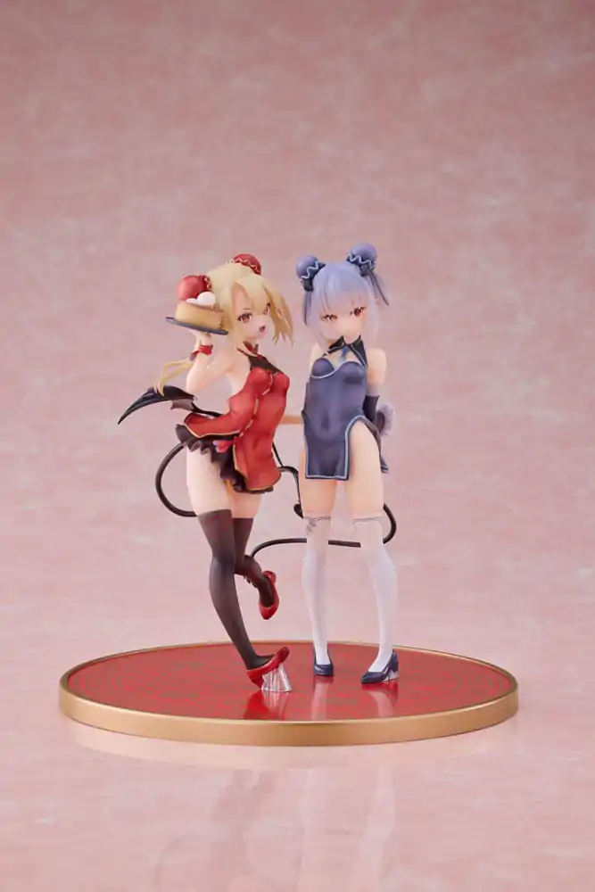 Original Character PVC Statues 1/8 Tamano Kedama Tiffany & Chloe 16 cm termékfotó