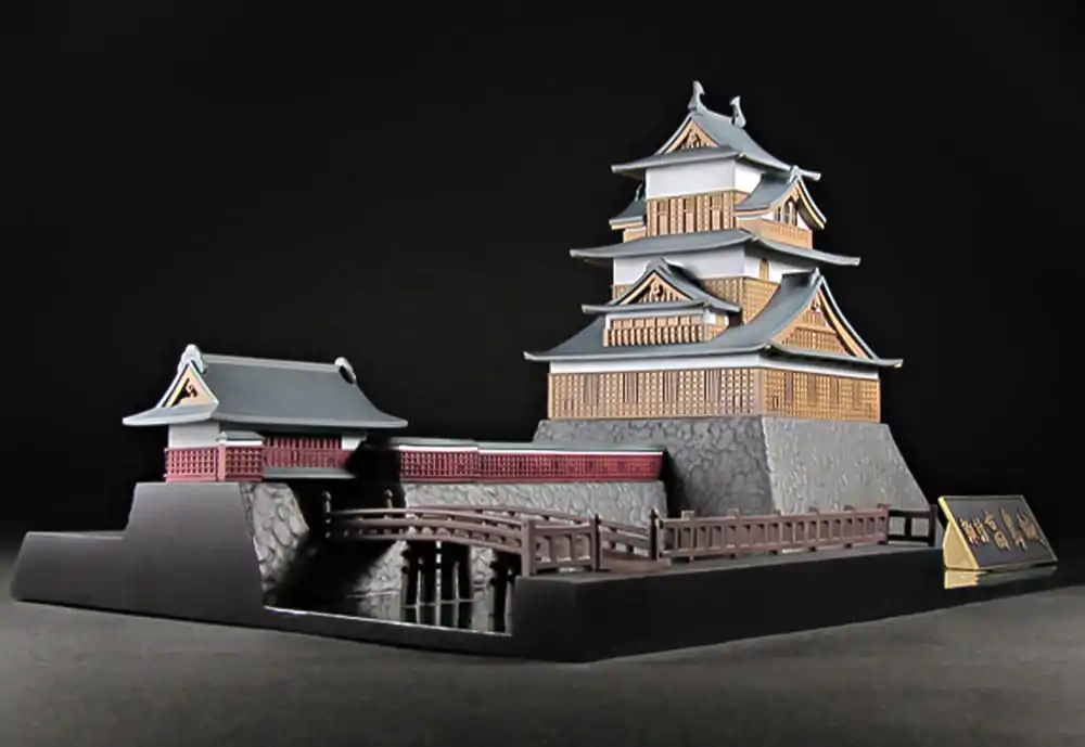 Original Character 1/80 Plastic Model Kit 1/200 Suwa Takashima Castle (re-run) 15 cm product photo
