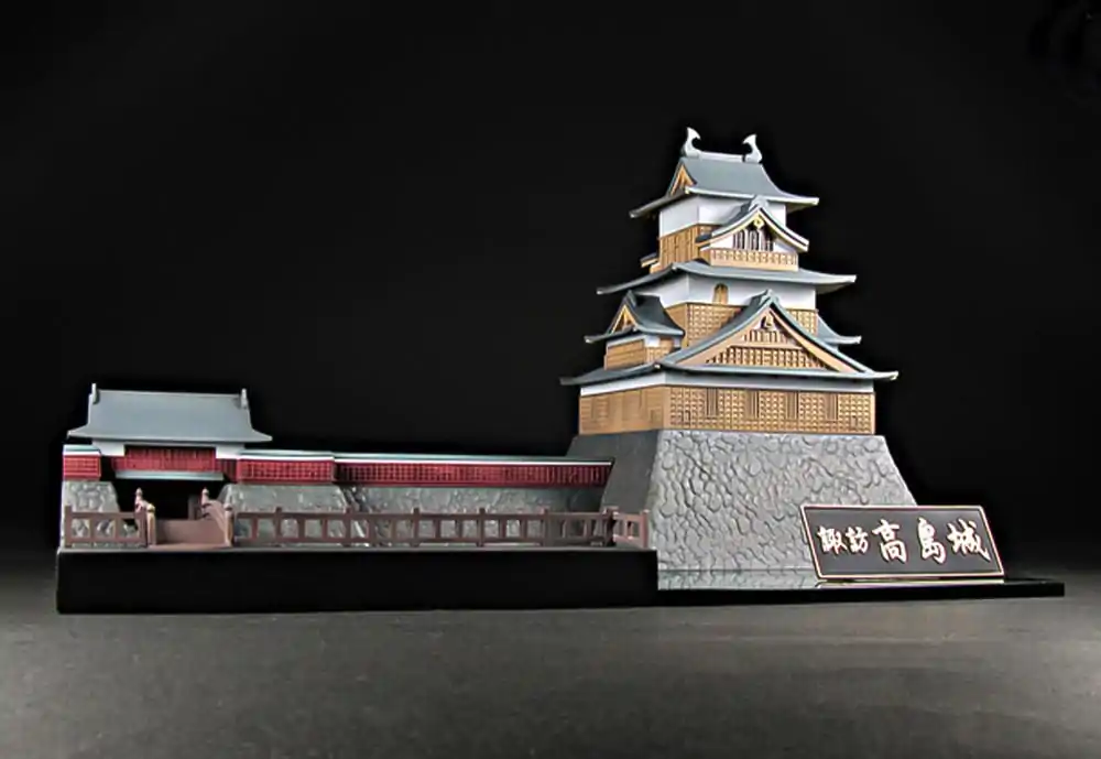 Original Character 1/80 Plastic Model Kit 1/200 Suwa Takashima Castle (re-run) 15 cm product photo