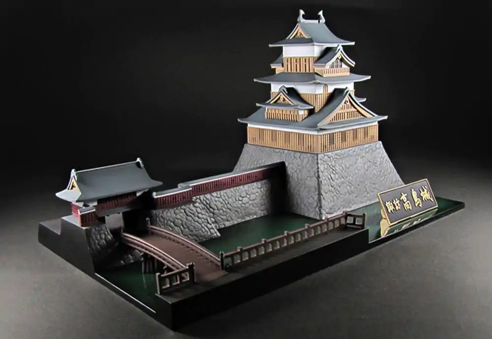 Original Character 1/80 Plastic Model Kit 1/200 Suwa Takashima Castle (re-run) 15 cm product photo