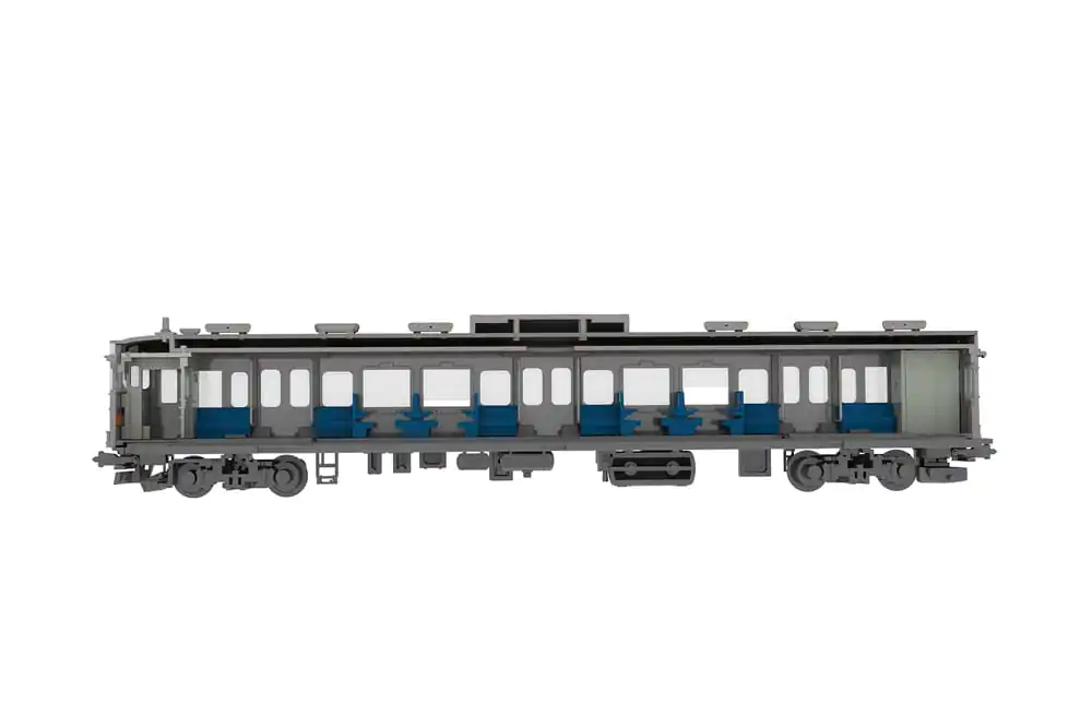 Original Character 1/80 Plastic Model Kit 1/80 Semi-cross seat interior set A (blue) 4 cm product photo