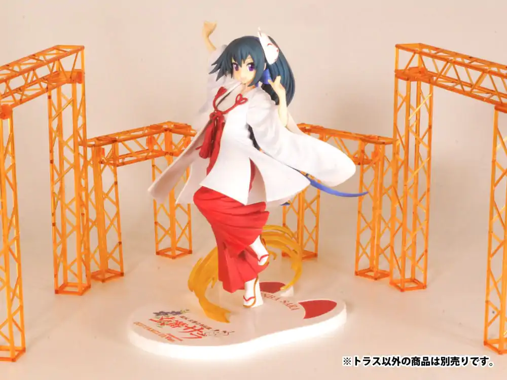 Original Character 1/80 Plastic Model Kit Pop Accessory01 Truss clear Orange Ver. 15 cm product photo