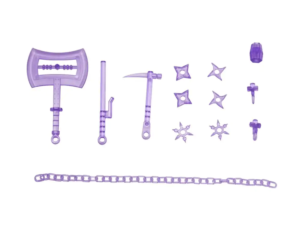 Original Character 1/80 Plastic Model Kit Pop Series04:Shinobi2 Clear Purple 2 cm product photo