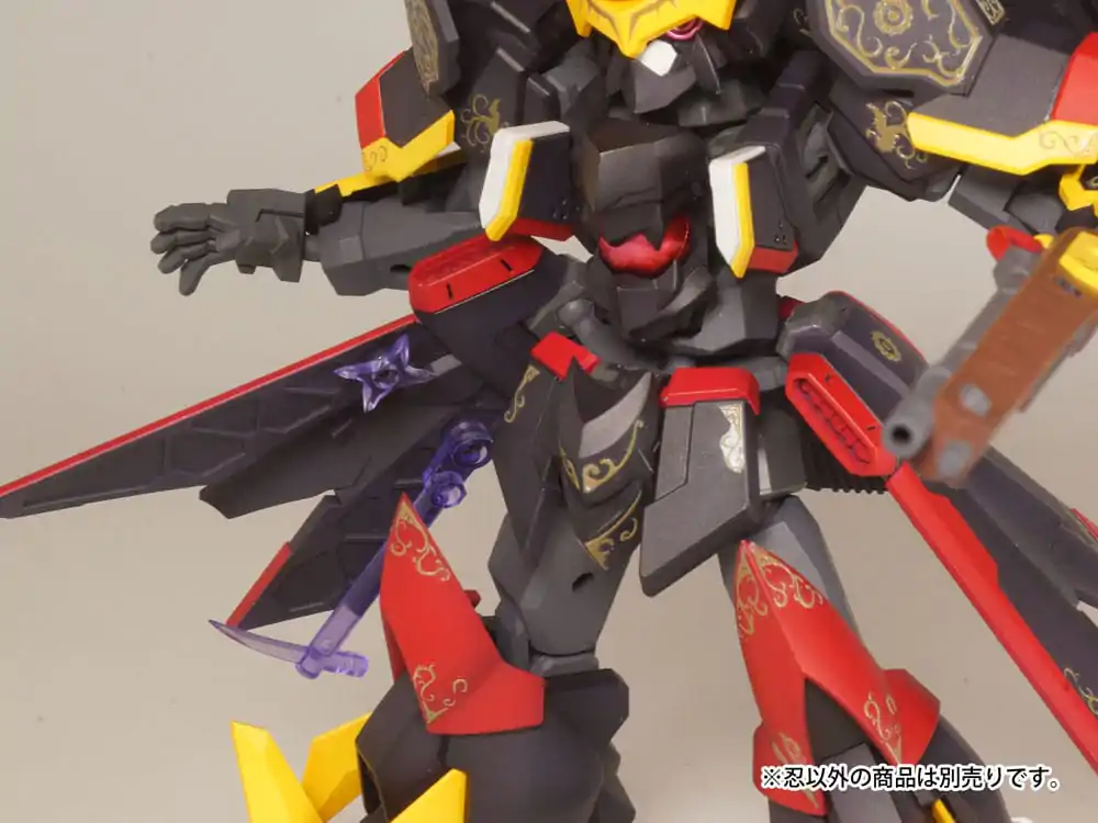 Original Character 1/80 Plastic Model Kit Pop Series04:Shinobi2 Clear Purple 2 cm product photo