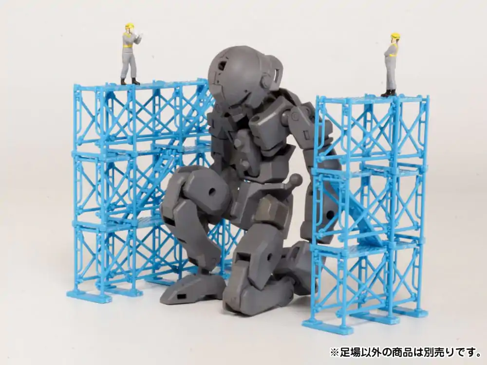 Original Character 1/80 Plastic Model Kit Pop Another World Series ASHIBA Blue 7 cm product photo