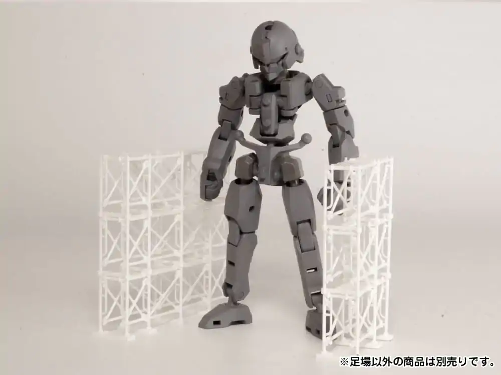 Original Character 1/80 Plastic Model Kit Pop Another World Series ASHIBA White 7 cm product photo