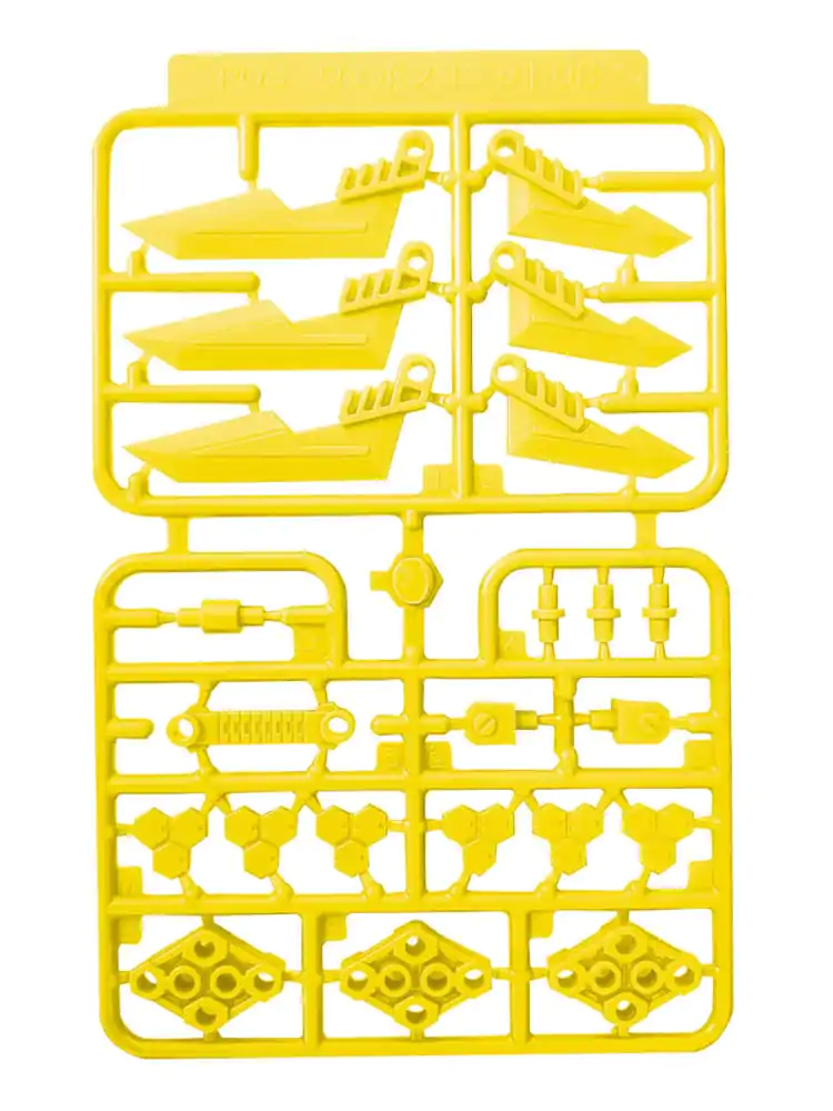Original Character 1/80 Plastic Model Kit Pop Series08: Gimic knife3 Yellow 4 cm product photo