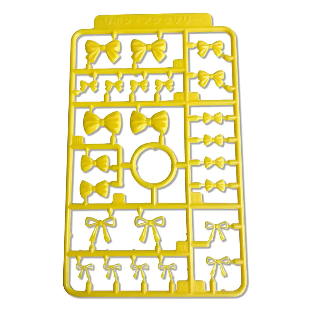 Original Character 1/80 Plastic Model Kit Ribbon Accessary3 (Yellow) 2 cm product photo