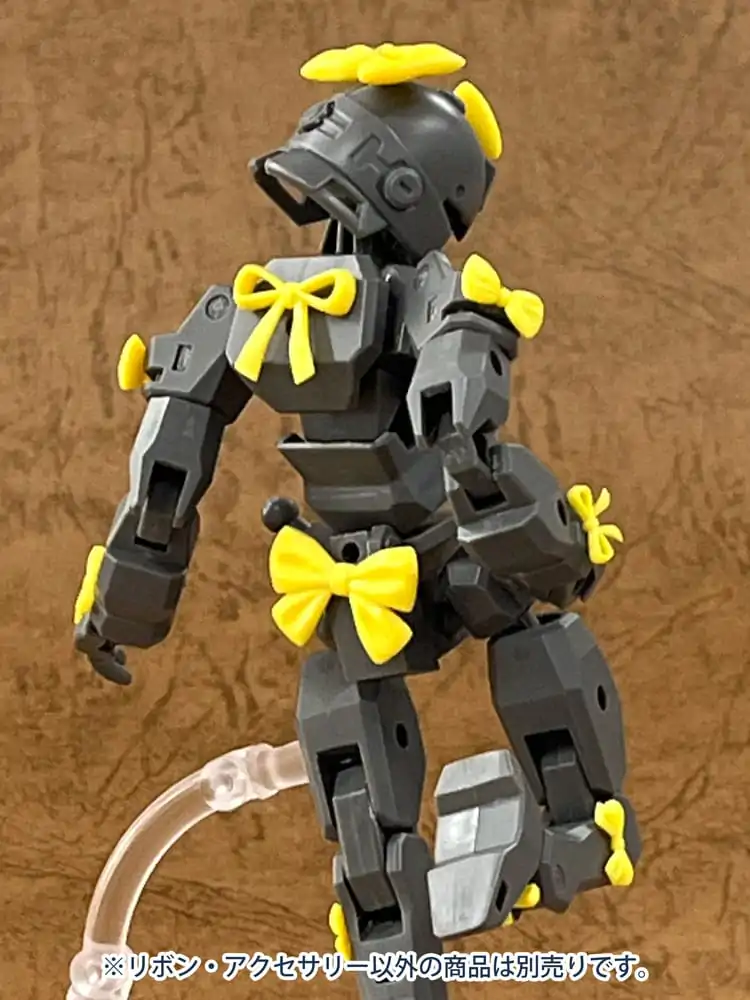 Original Character 1/80 Plastic Model Kit Ribbon Accessary3 (Yellow) 2 cm product photo