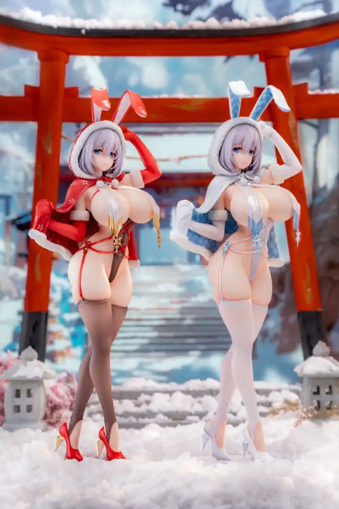 Original Character PVC Statues 1/5 Snow Bunny Illustrated by Mataro Deluxe Ver. 33 cm product photo