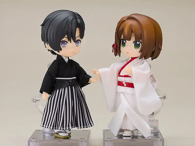 Original Character Accessories for Nendoroid Doll Figures Outfit Set: Haori and Hakama product photo