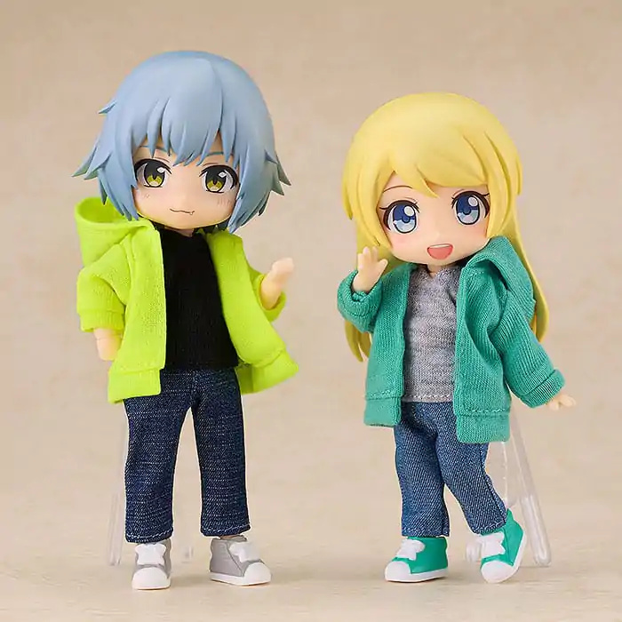 Original Character Accessories for Nendoroid Doll Figures Outfit Set: Hoodie (Yellow) product photo